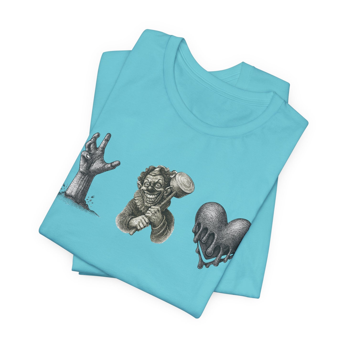 Live, Laugh, Love Horror Graphic Tee
