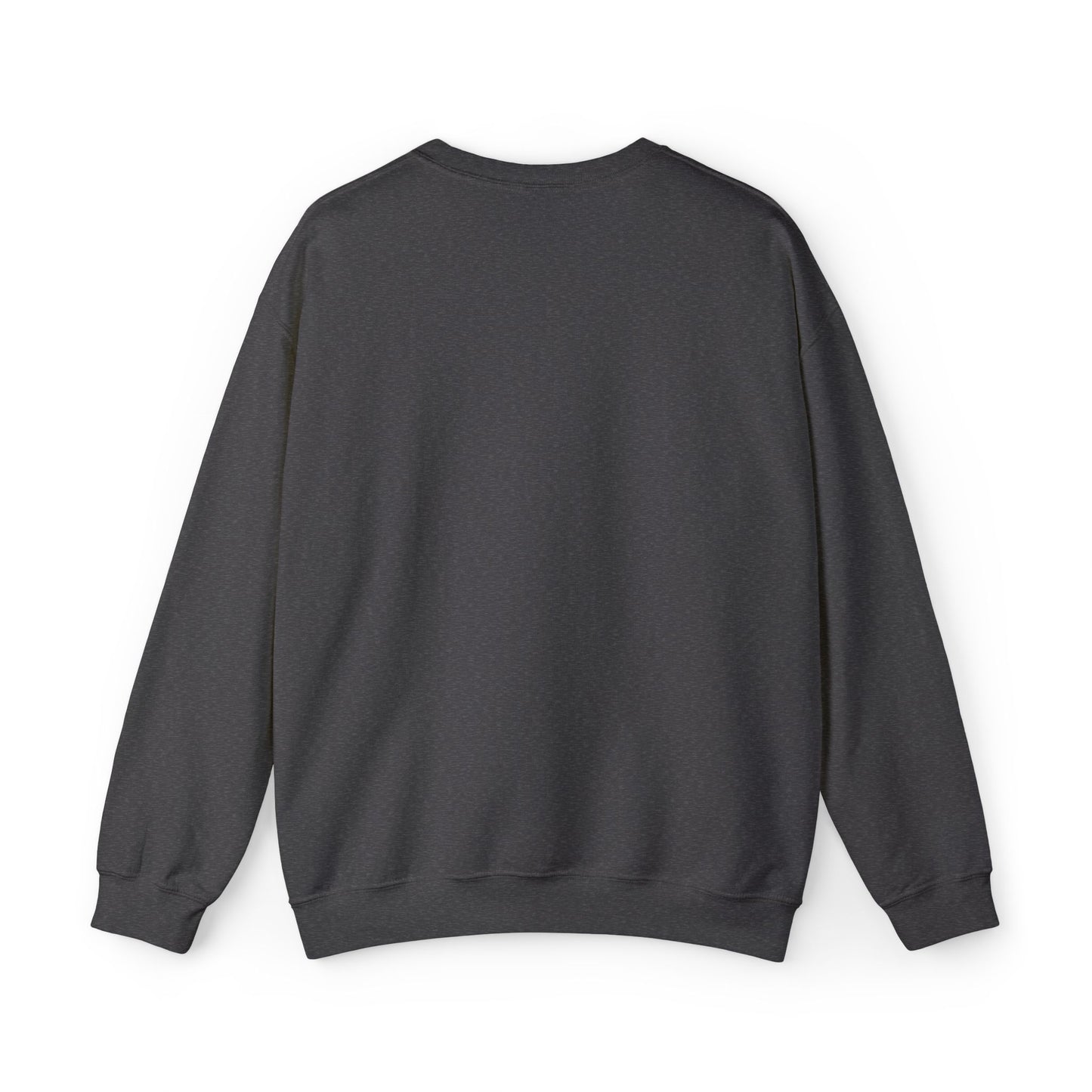 Crewneck Sweatshirt "die.cry.eh." — Playful Rainbow Script Graphic