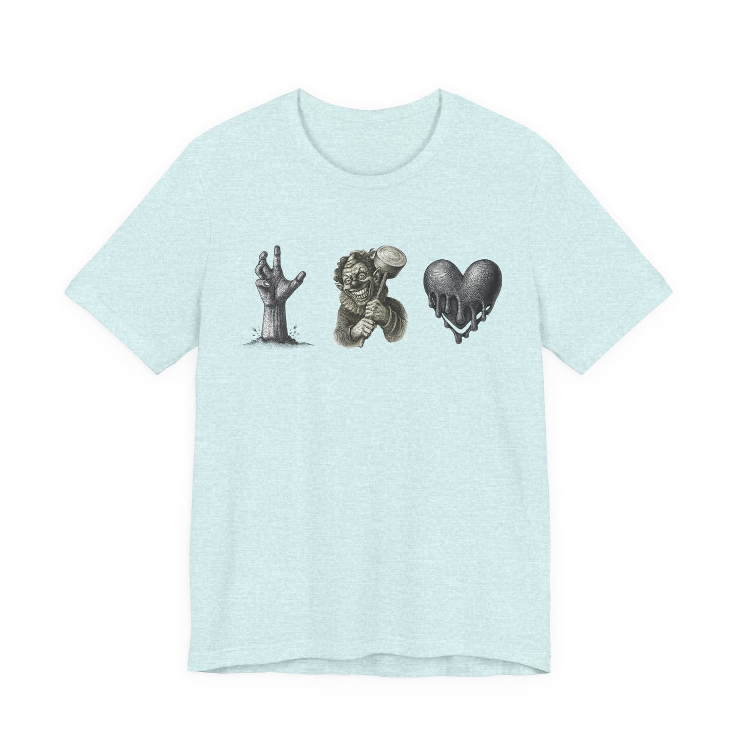 Live, Laugh, Love Horror Graphic Tee